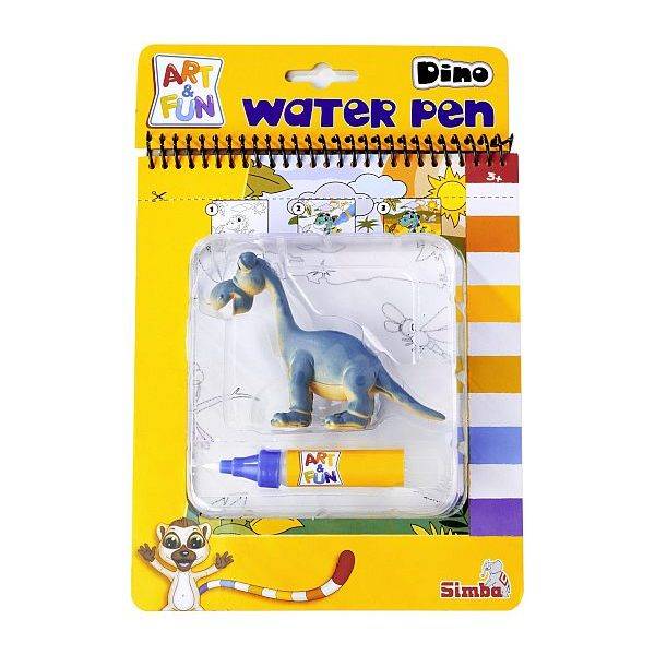 Art & Fun vízzel festhető kifestő figurával – Dínós