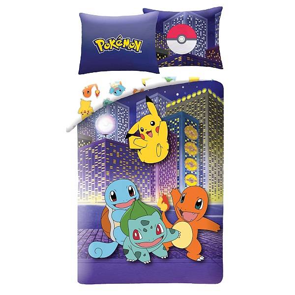 Pokemon ágyneműhuzat szett - City Light