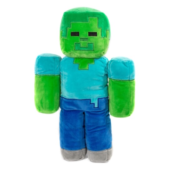 Minecraft plüss figura párna - Zombie