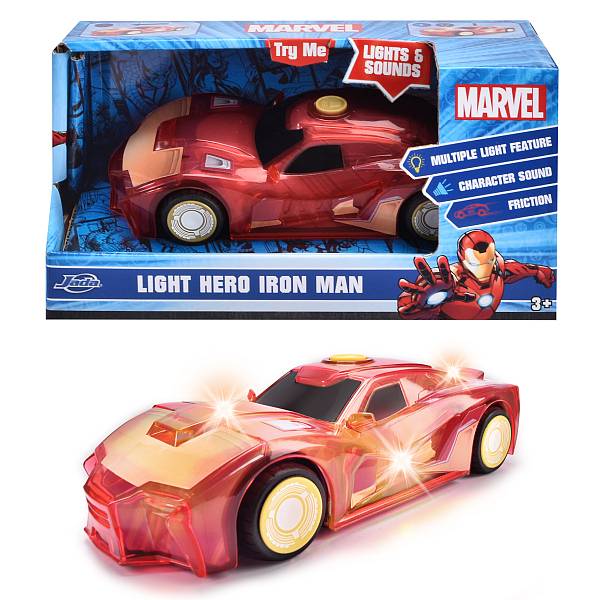 Marvel Light Hero kisautó fénnyel és hanggal – Vasember