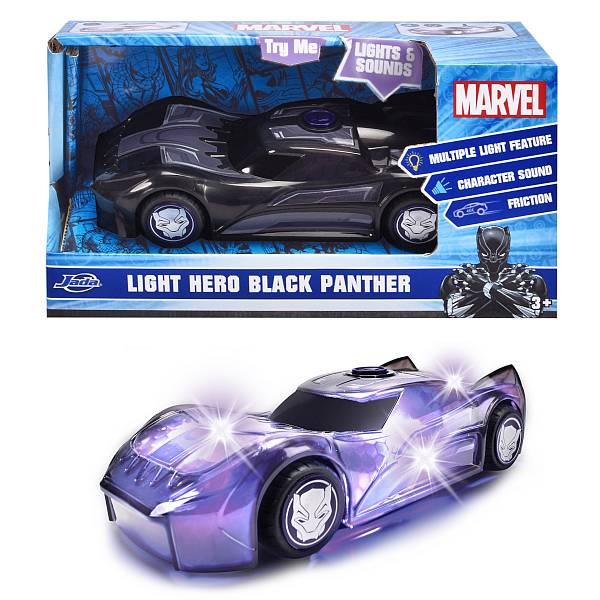 Marvel Light Hero kisautó fénnyel és hanggal – Fekete párduc