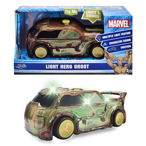 Marvel Light Hero kisautó fénnyel és hanggal – Groot