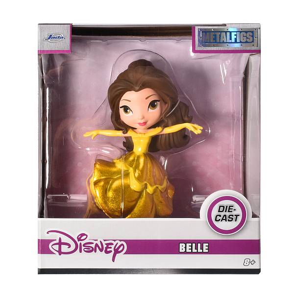 JADA Disney fém figura 10 cm – Belle arany ruhában