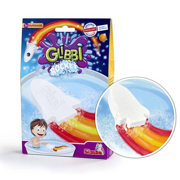 Simba Glibbi Boom rakéta alakú fürdőbomba