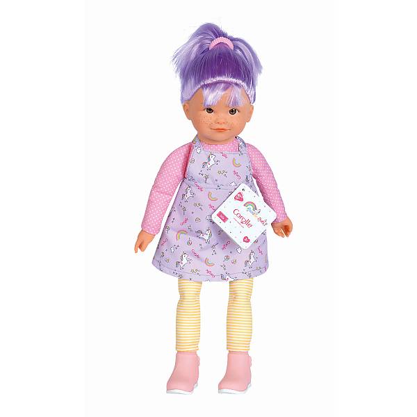 Corolle Rainbow Doll Iris hajas baba 38 cm-es