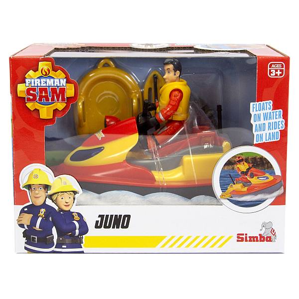 Sam a tűzoltó vízre tehető Juno jets ski figurával