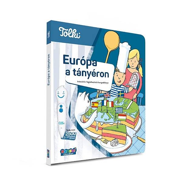 Tolki Interaktív foglalkoztató könyv - Európa a tányéron