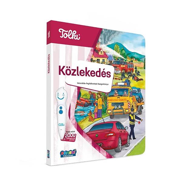 Tolki Interaktív foglalkoztató könyv - Közlekedés