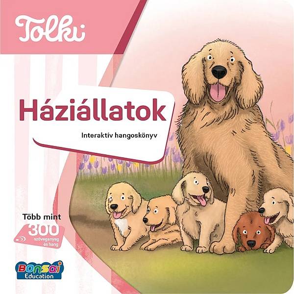 Tolki Interaktív hangoskönyv mini - Háziállatok