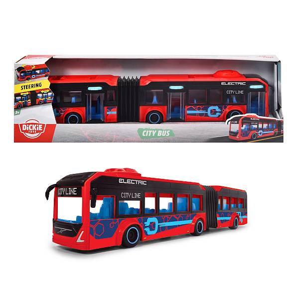 Dickie Volvo piros autóbusz 40 cm