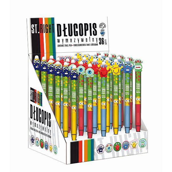 St. Right radírozható toll Cute Eyes - többféle