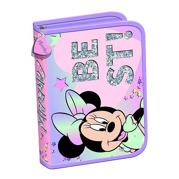 Minnie kihajtható tolltartó - Sparkle