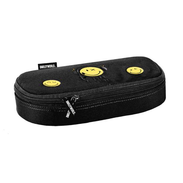 Emoji ovális tolltartó Smiley World – Paso
