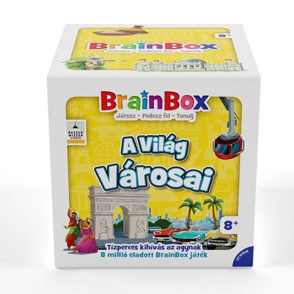 Brainbox A világ városai társasjáték - ÚJ
