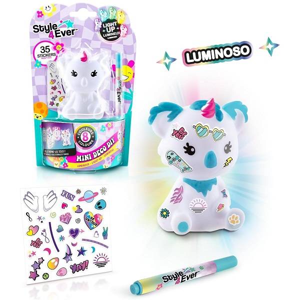 Style4ever Díszítsd fel Mini Deco világító figura - koala