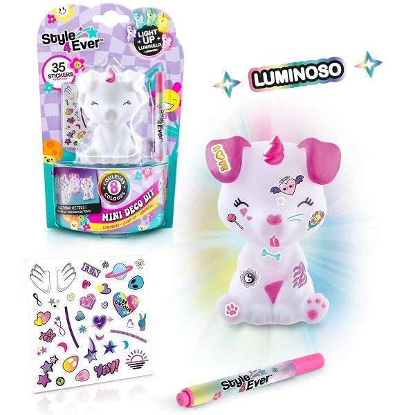 Style4ever Díszítsd fel Mini Deco világító figura - kutya