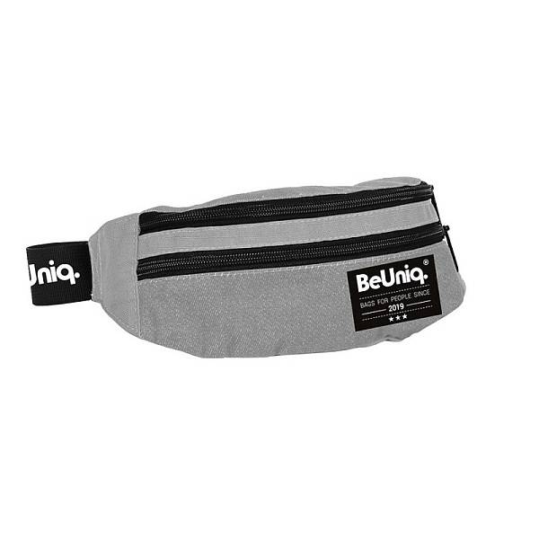 Paso szürke övtáska felirattal