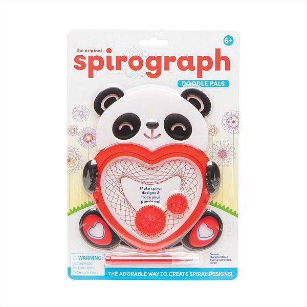 Spirográf mini kreatív szett rajz pajtik - Panda