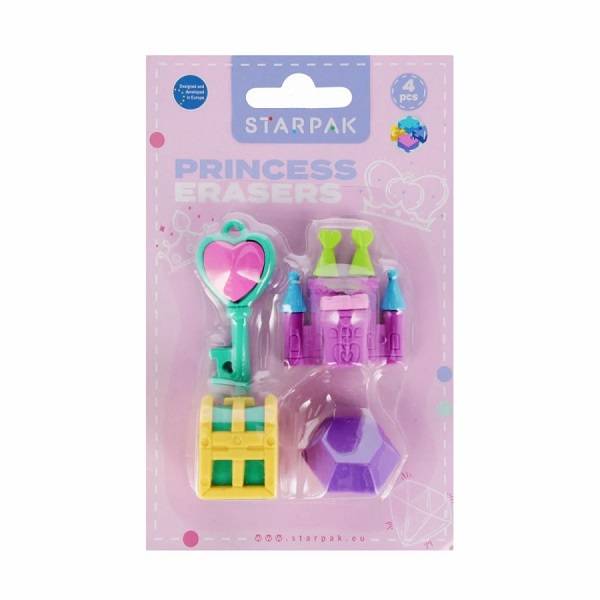 Starpak puzzle radír 4 db-os – Diamond