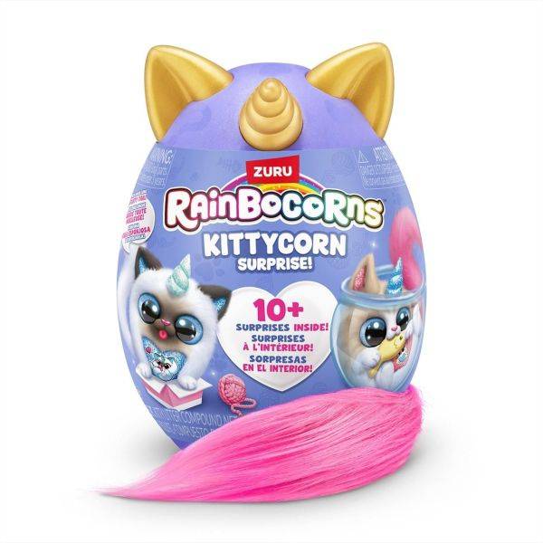 Rainbocorns Pocket Kittycorn meglepetés cica plüss