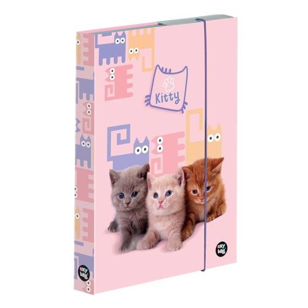 Oxybag cicás füzetbox A5 – Kitty