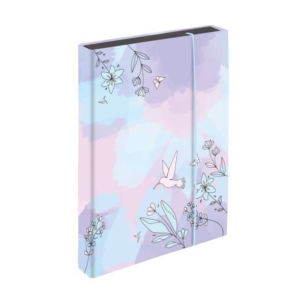 Oxybag kolibris füzetbox A4 Jumbo – Pastel Flower