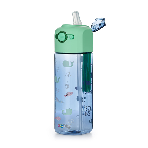 Oxybag Smile műanyag kulacs 450 ml – Ocean Life