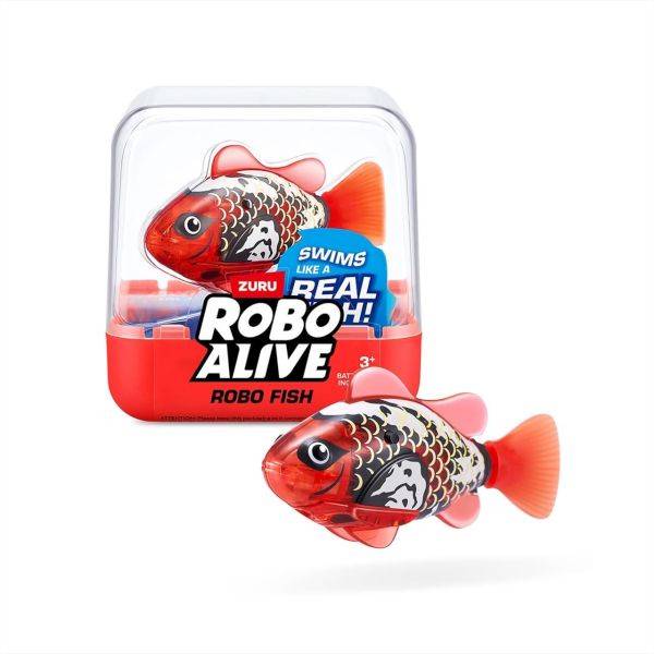 Robo Alive Robo Fish halacska - piros