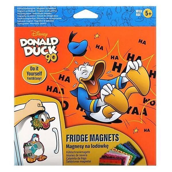 Donald kacsa hűtőmágnes készítő kreatív készlet - kétféle