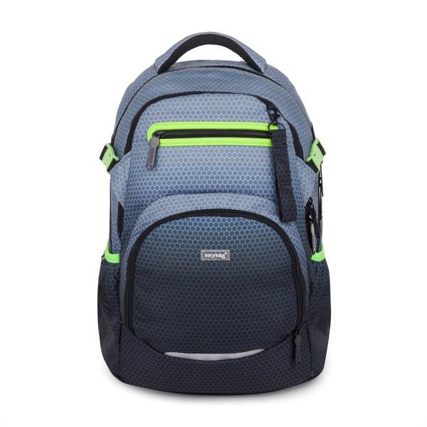 Oxybag ergonomikus iskolatáska hátizsák – Ombre szürke