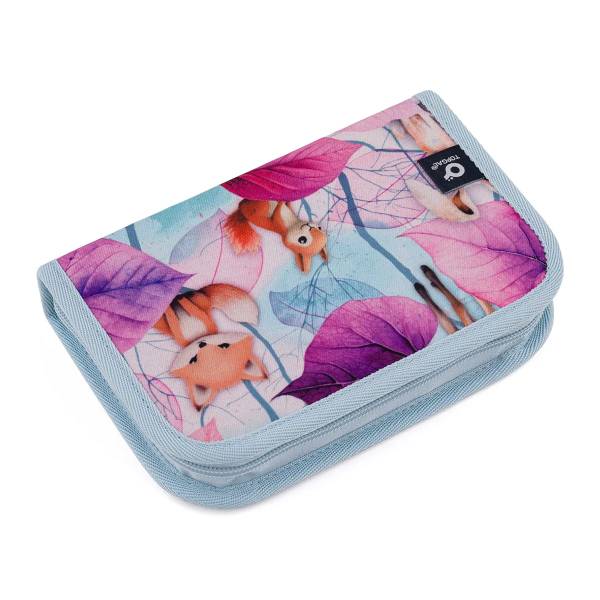 Topgal őzikés kihajtható tolltartó – Forest