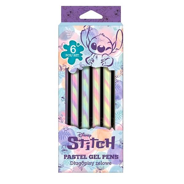 Stitch 6 db-os zselés toll szett pasztell - Love More