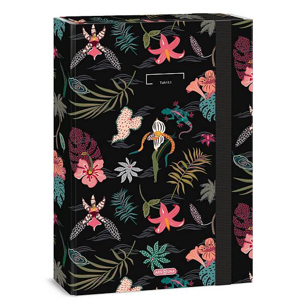 Ars Una virágos füzetbox A4 – Tahiti