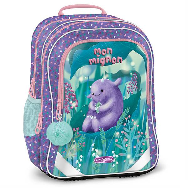 Ars Una ergonomikus iskolatáska, hátizsák – Mon Mignon