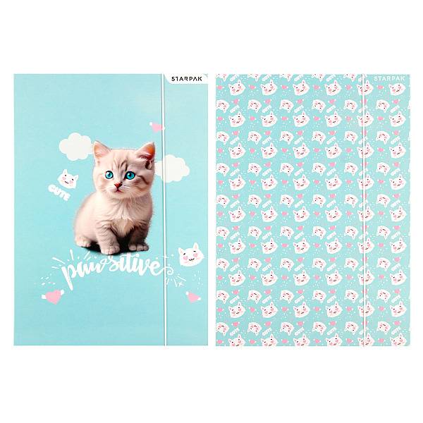 Starpak Cicás A4-es gumis mappa kétféle – Pawsitive