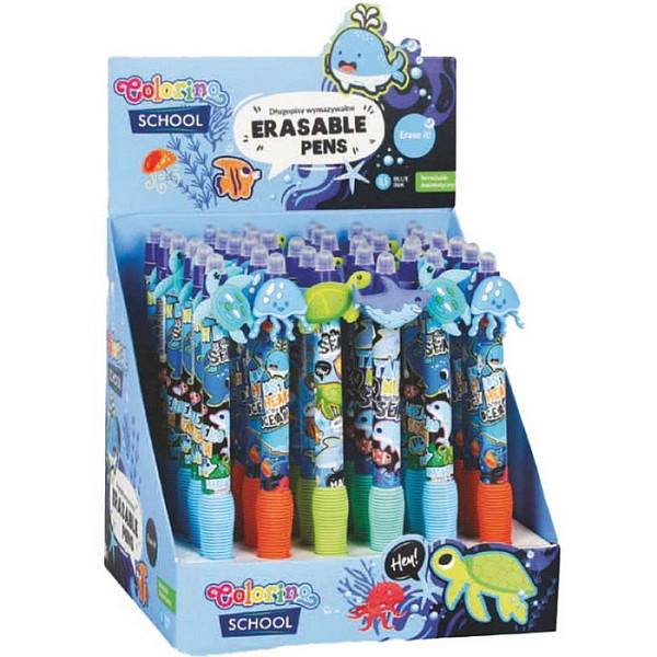 Colorino állatos radírozható toll többféle – Sea