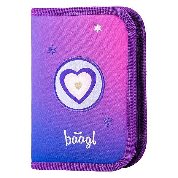 Baagl kihajtható tolltartó zsebbel – Heart