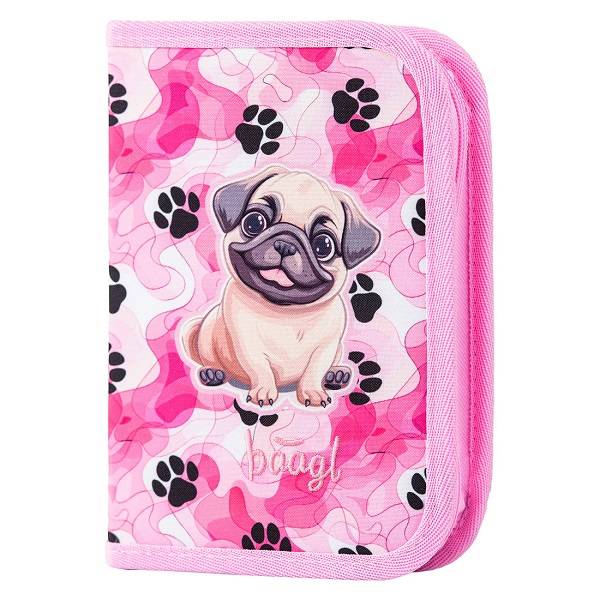 Baagl kutyás kihajtható tolltartó zsebbel – Paws