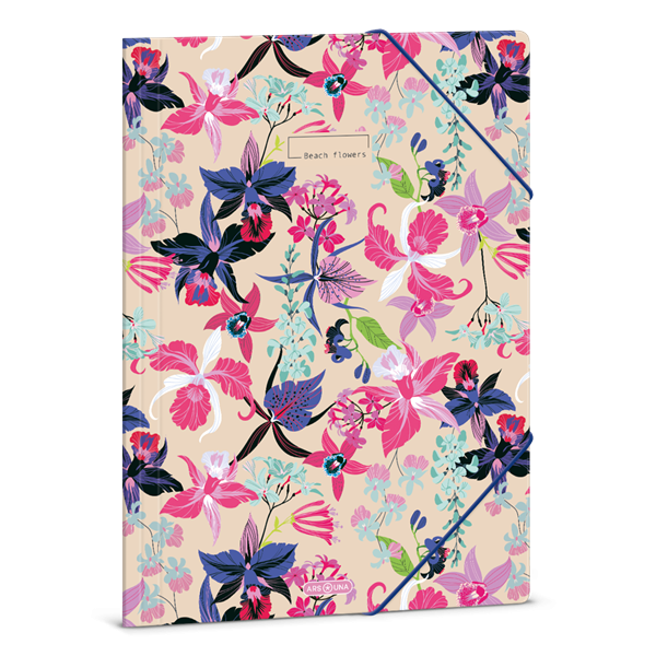 Ars Una gumis mappa A/4 – Beach Flowers