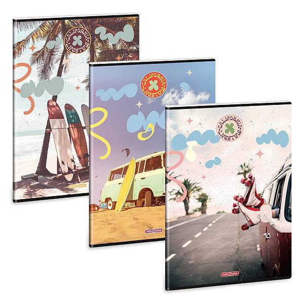 Ars Una sima füzet A4 – California Lifestyle