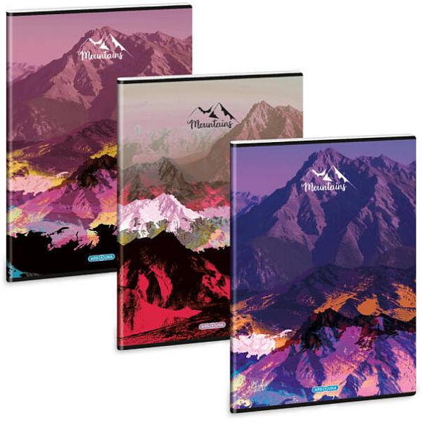 Ars Una sima füzet A4 – Mountains
