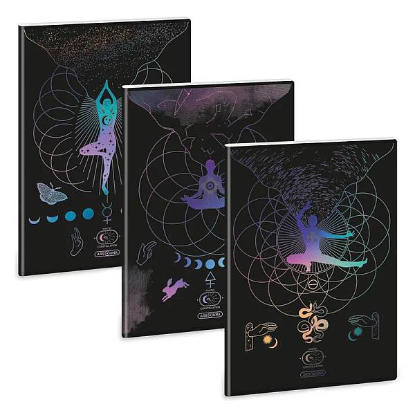 Ars Una vonalas füzet A4 – Mystic Constellation 2