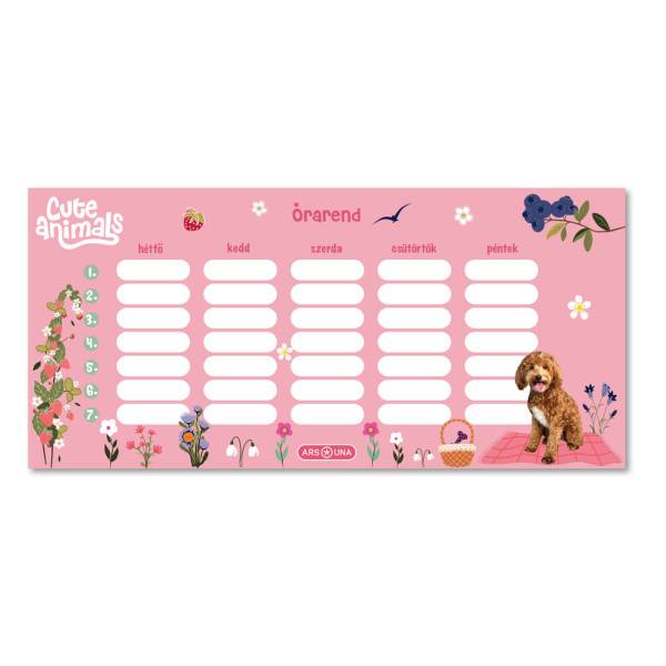 Ars Una órarend – Cuki állatok – Doggie