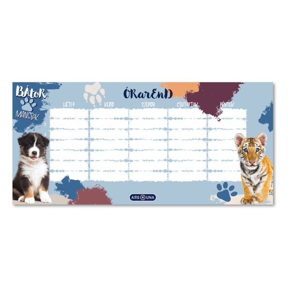 Ars Una órarend – Bátor mancsok – Tigris