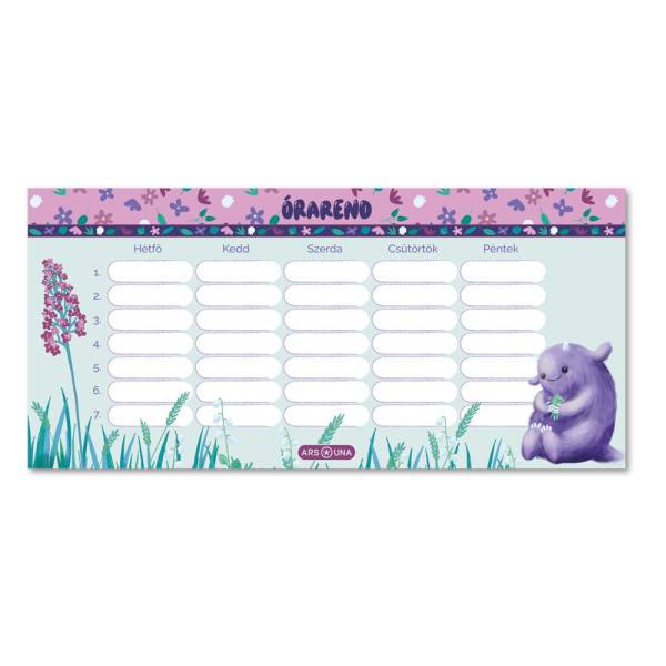 Ars Una órarend – Mon Mignon