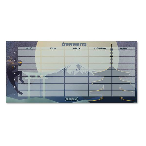 Ars Una órarend – Ninjas in the dark