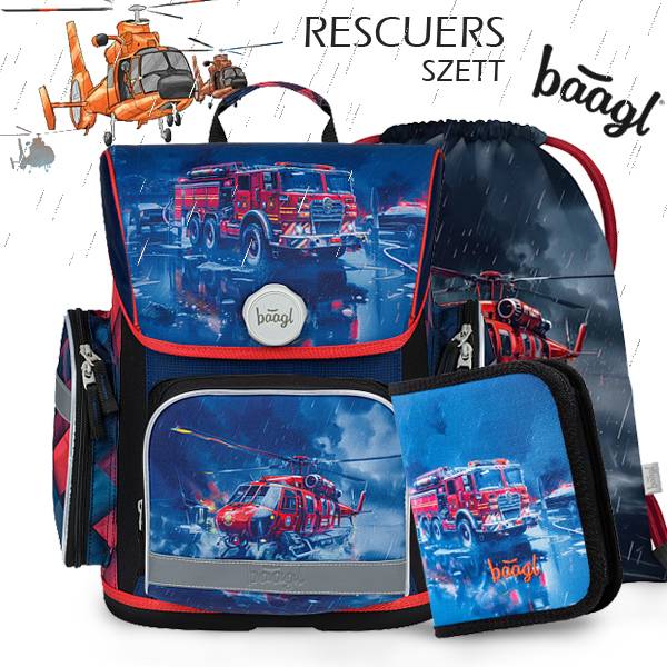 BAAGL ergonomikus iskolatáska SZETT – Rescuers