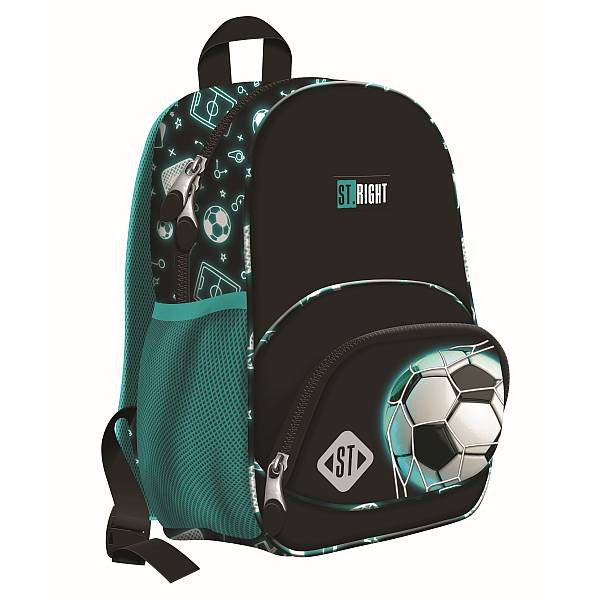 St. Right kisméretű focis hátizsák – Neon Football
