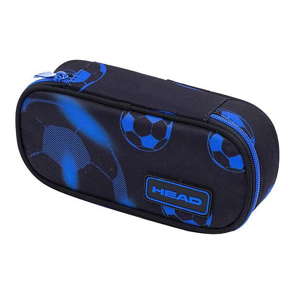 Head focis ovális tolltartó – Blue Neon