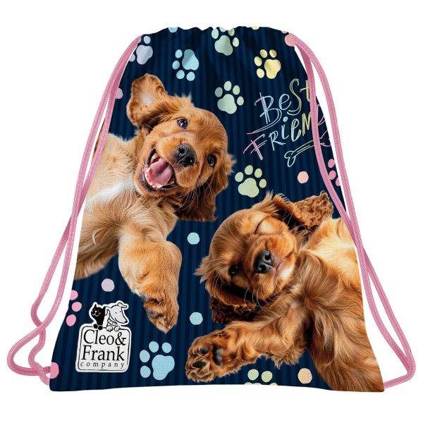 Cleo és Frank kutyás tornazsák - Best Puppies